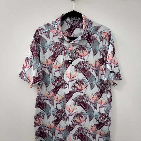 Bad Birdie Shaka Golf Polo size Large - Picture 4 of 11